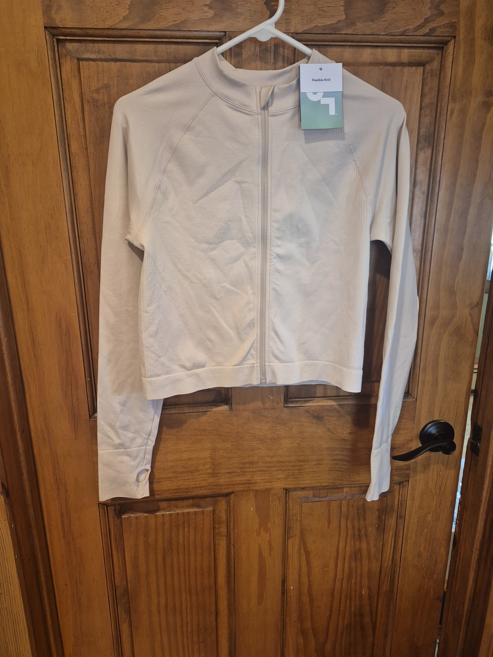 JoyLab Cream Full-Zip Lightweight Jacket